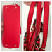 Michael Kors Red Saffiano Leather Karla Large Laptop Bag / Tote Handbag