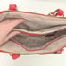 Michael Kors Red Saffiano Leather Karla Large Laptop Bag / Tote Handbag