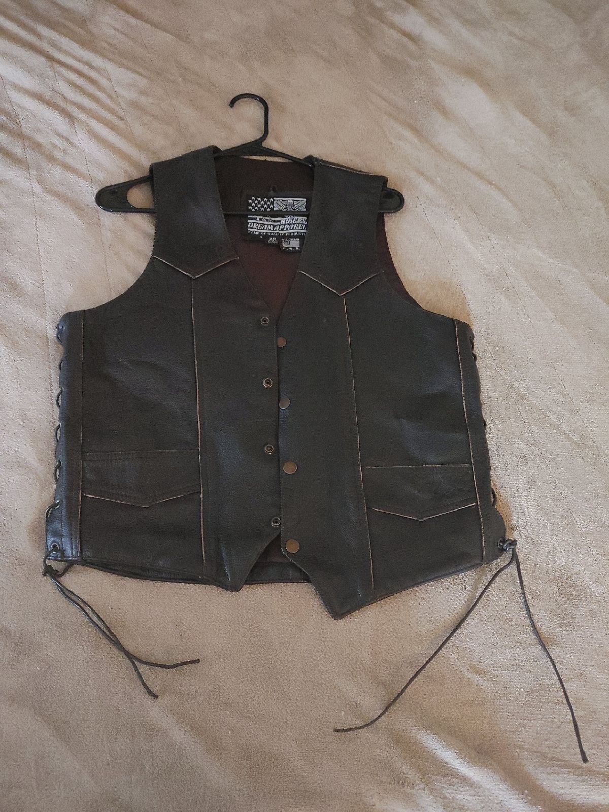 Leather Vest