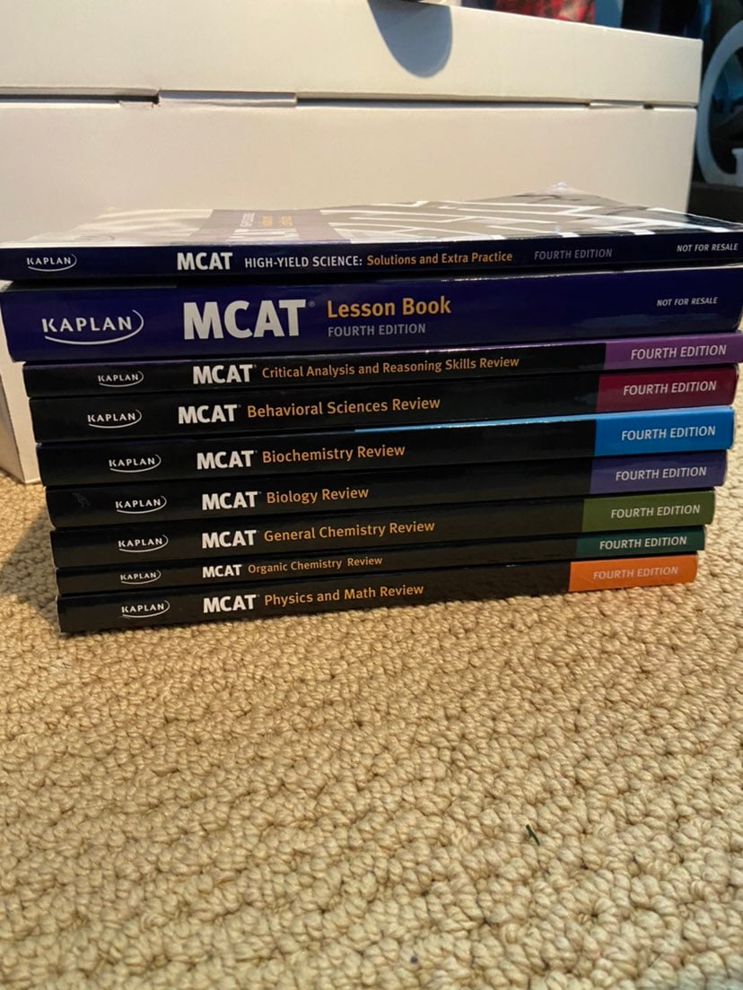 MCAT Prep Books (4th ed) - Kaplan