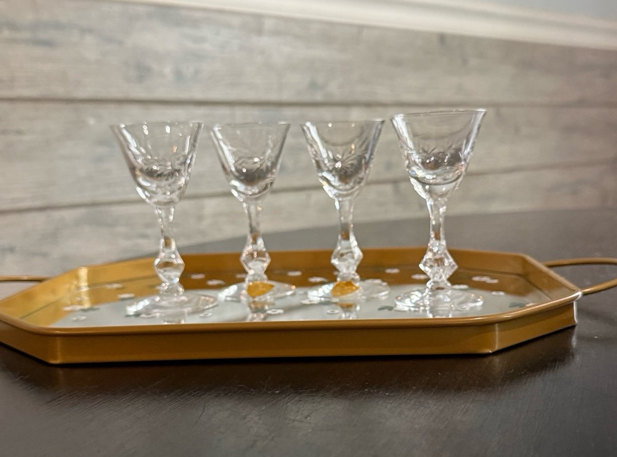 TIFFIN-FRANCISCAN cordial glasses
