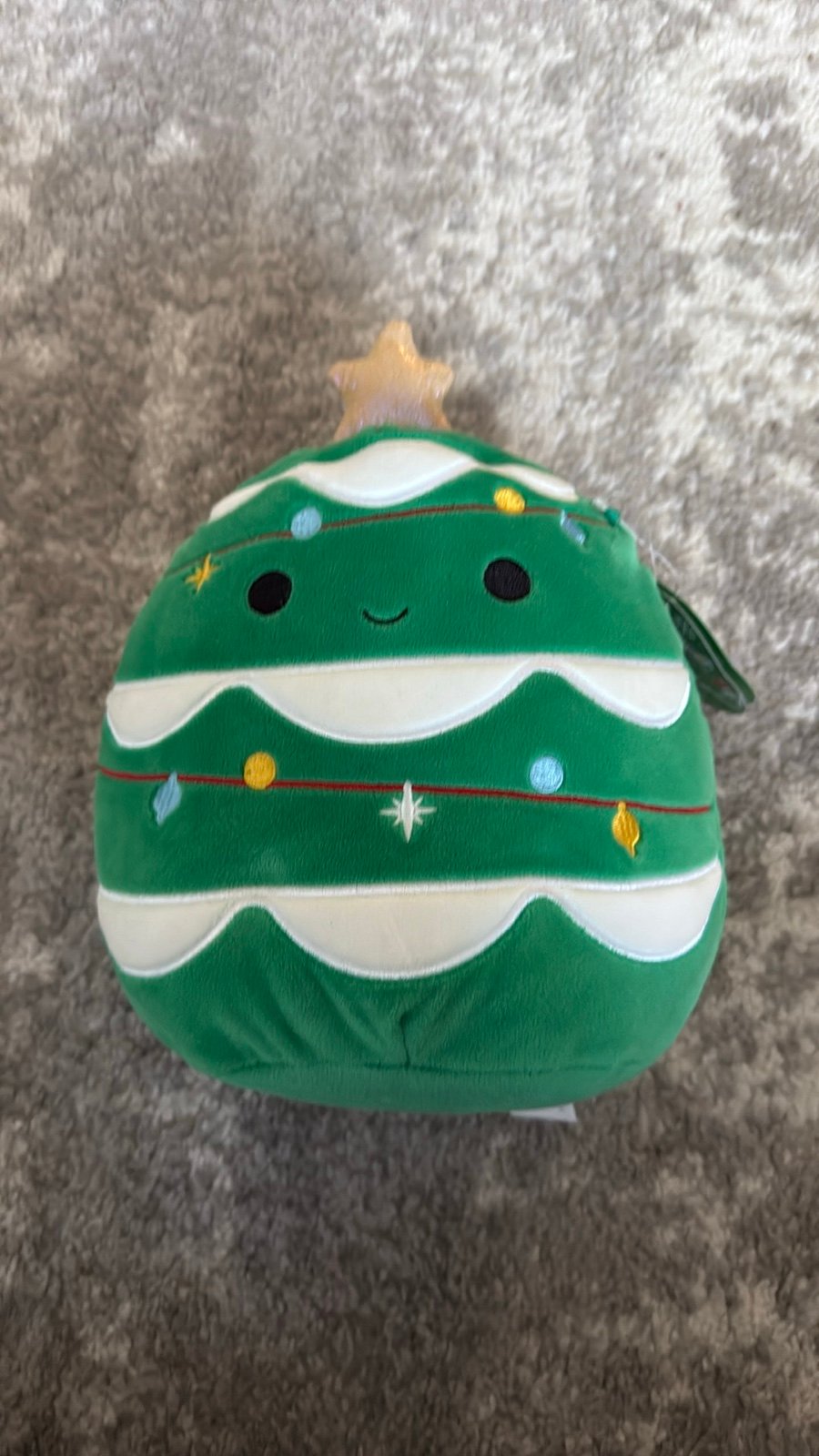 Squishmallow Johanna Christmas Tree Stuffie Plush