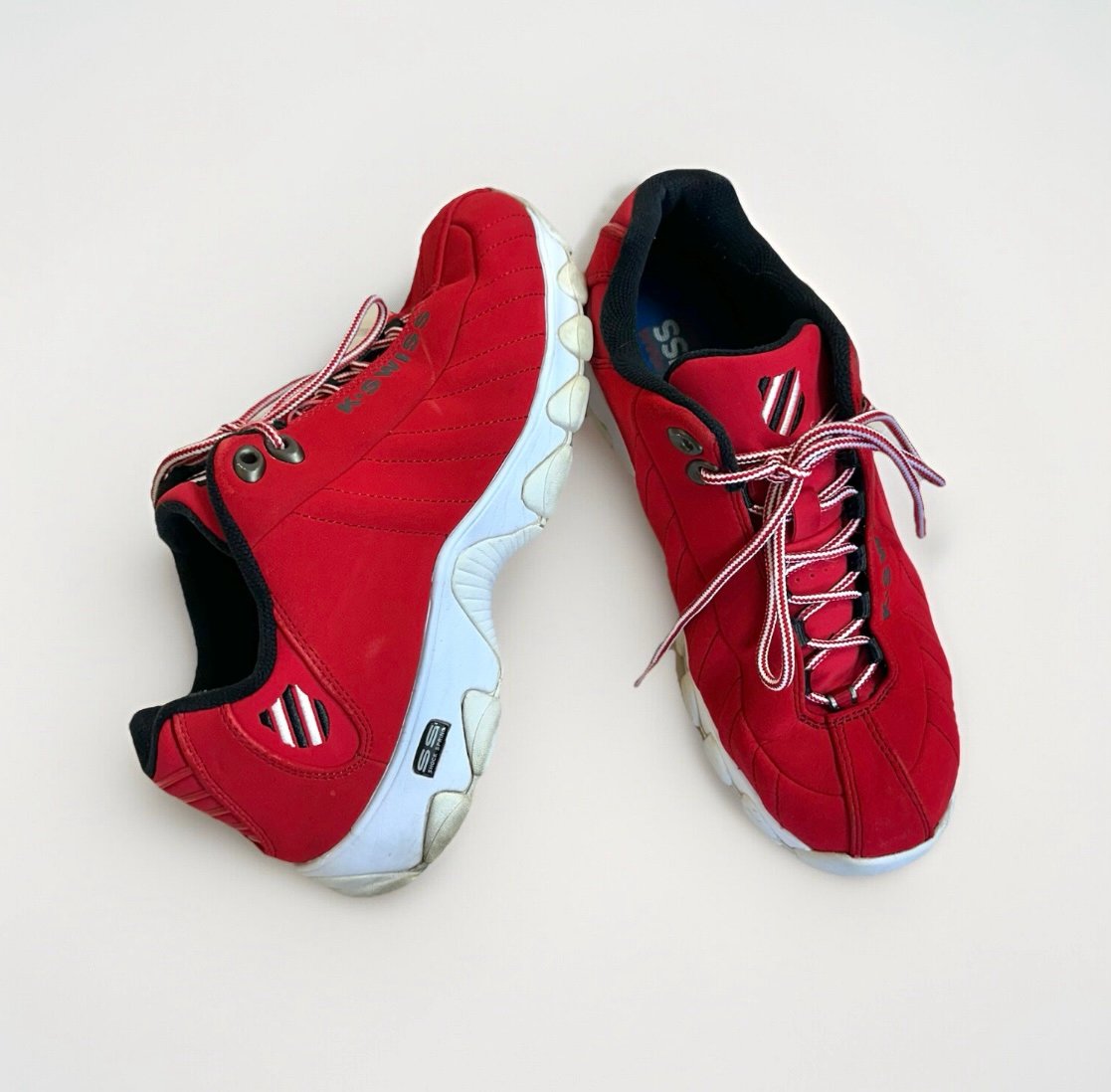 K-Swiss 03426-651-M Low Red Shoes Sneakers Men’s size 10