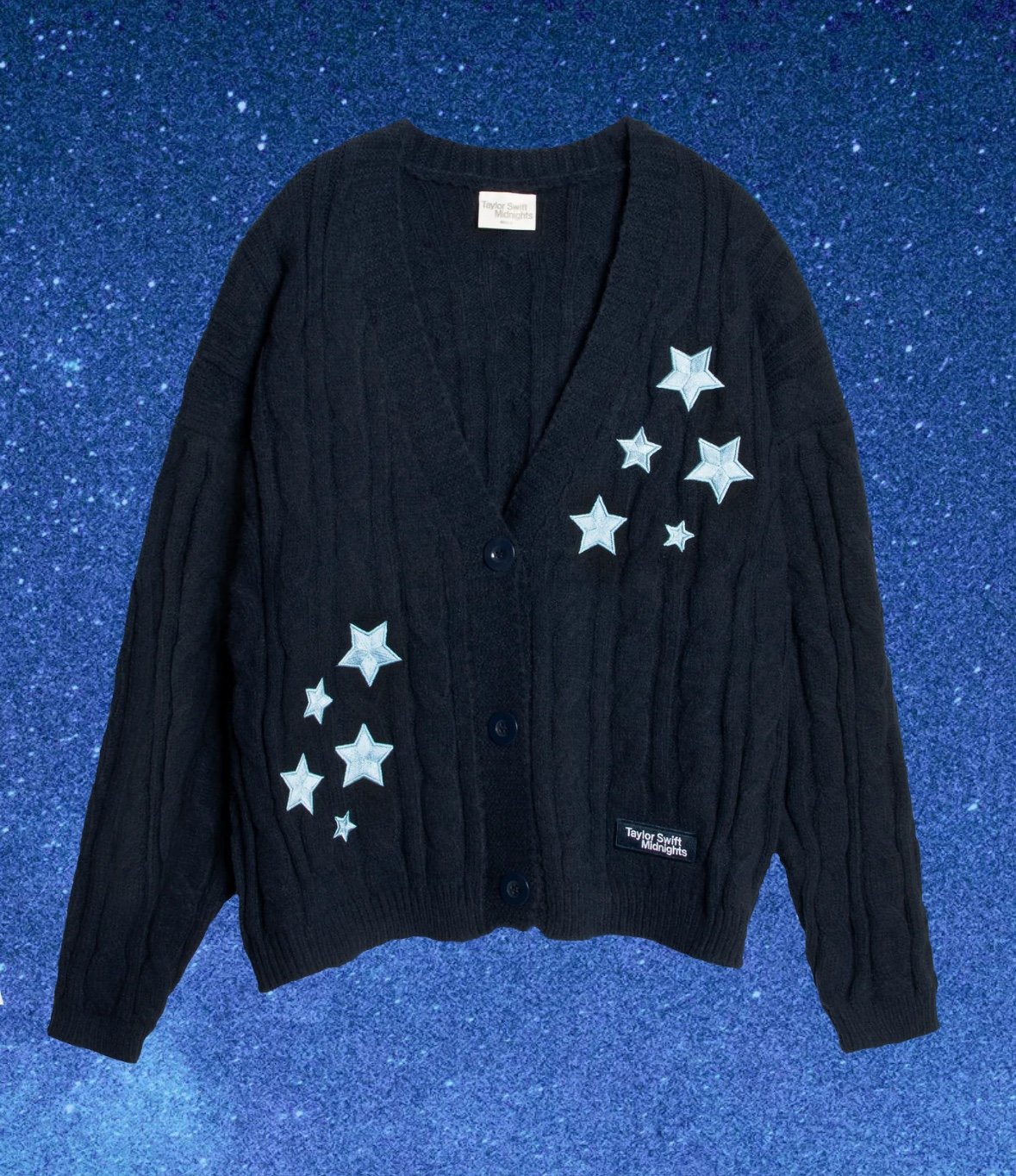 Taylor Swift Midnights Cardigan Size M/L-Official-New in Plastic-SEALED