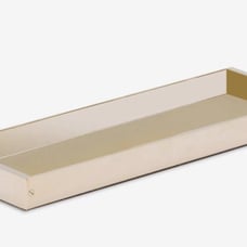 Fendi palladium plated metal pen holder luxury desk accessory-perfect business g