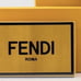 Fendi palladium plated metal pen holder luxury desk accessory-perfect business g