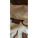 Dooney & Bourke Light Brown Leather Large Bucket Purse
