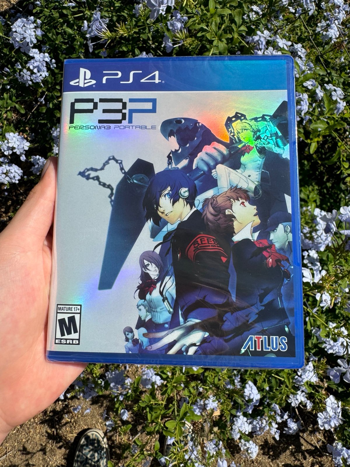 Persona 3 Portable Foil SDCC 2024 Exclusive Playstation 4 Limited Run Games #786