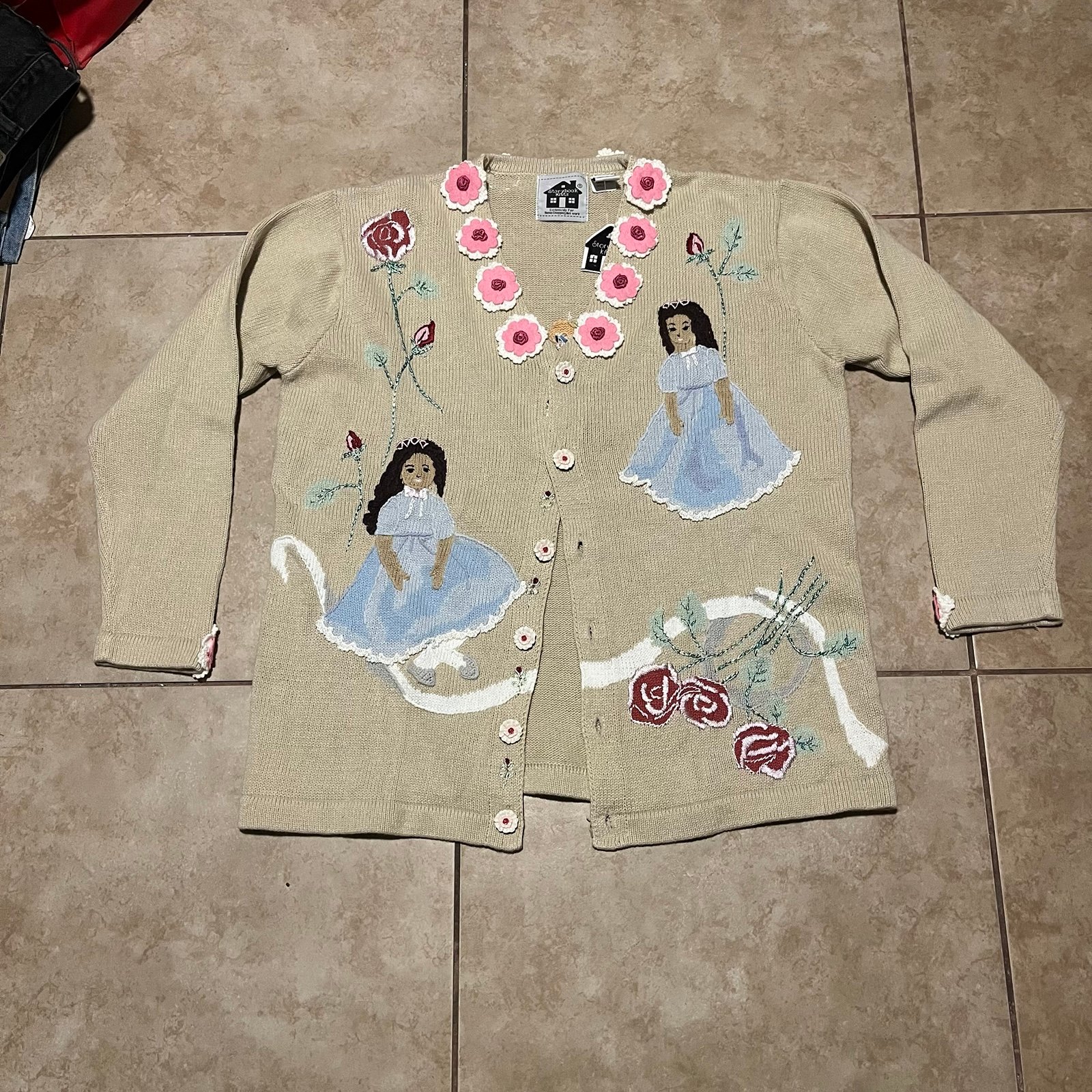 Storybook Knits Cardigan Sweater Playhouse Dolls