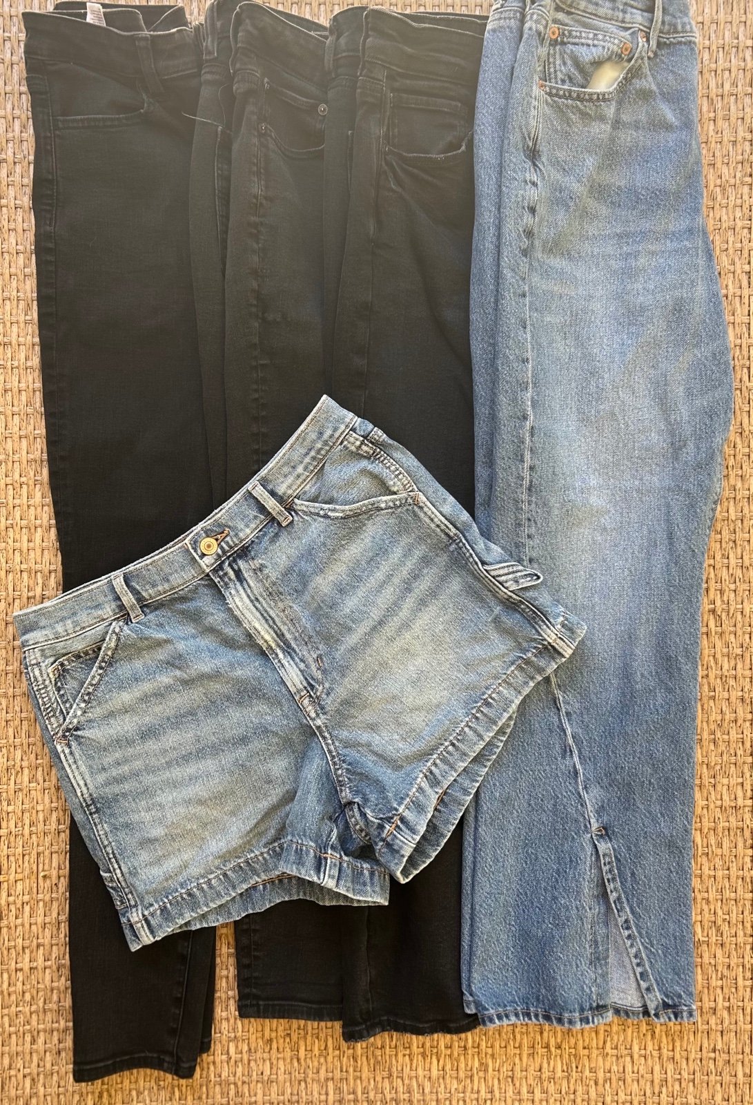 American Eagle Women’s Size 10/10 Short Jeans & Shorts-5 Piece Bundle