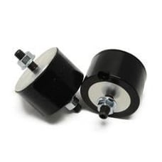 BMW POLYURETHANE TRANSMISSION MOUNTS 80A (OEM+feel-Black)