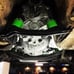 BMW POLYURETHANE TRANSMISSION MOUNTS 80A (OEM+feel-Black)