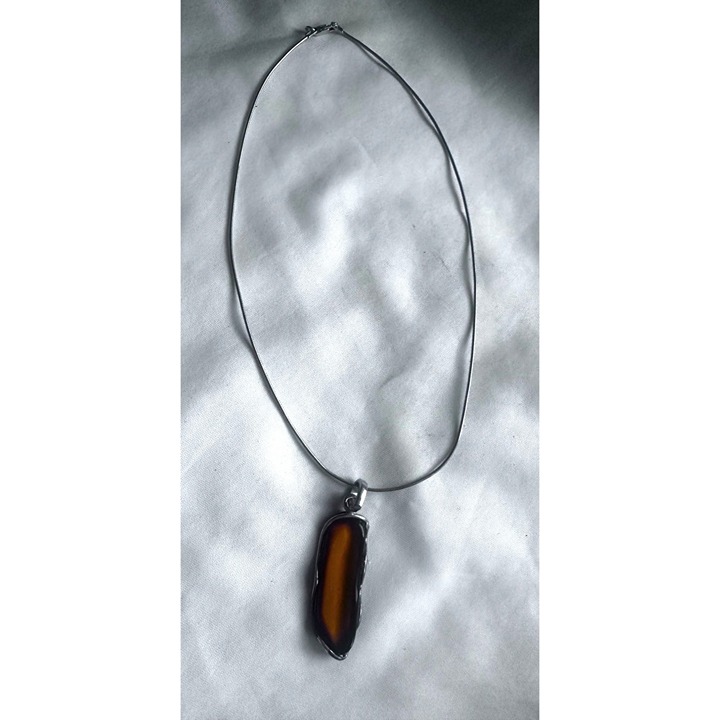 Vintage sterling necklace with pendant