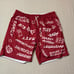Lot Of 2 Bigger Than Basketball Emotions Reversible Shorts Men’s Size 2XL See p