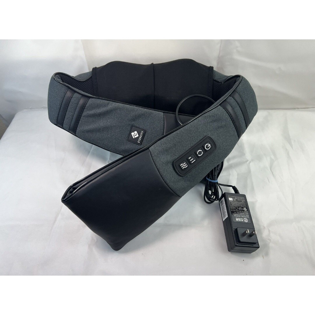 Etekcity EM-SN8S Black Wireless Shiatsu Neck And Shoulder Massager W Heat