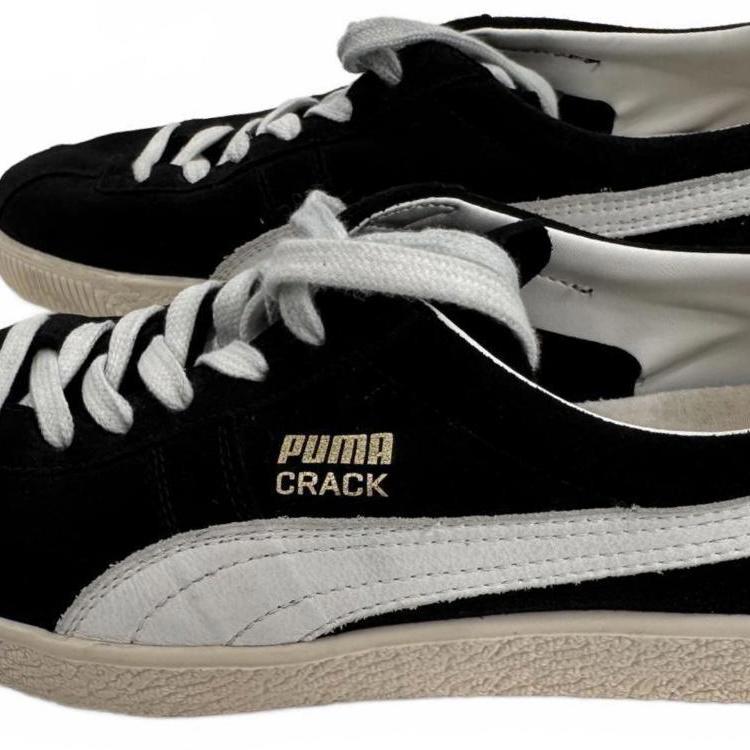 PUMA CRACK HERITAGE Sneakers Low Black White US8 JP26cm Made in Romania