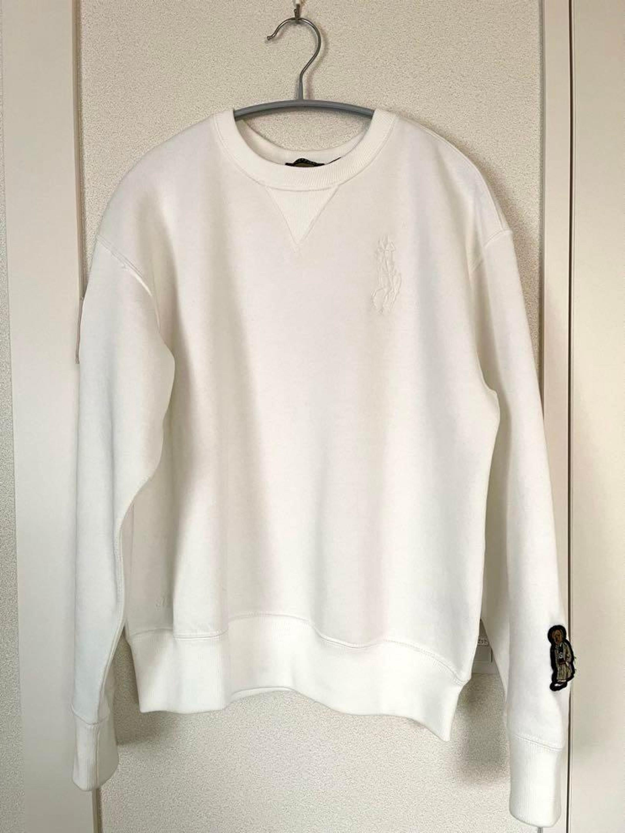 【Excellent Condition】Ralph Lauren CYO Women's Trainer Sweatshirt White