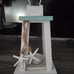 Global Ocean Breeze Nautical Wooden Lantern Candle Holder
