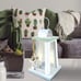Global Ocean Breeze Nautical Wooden Lantern Candle Holder