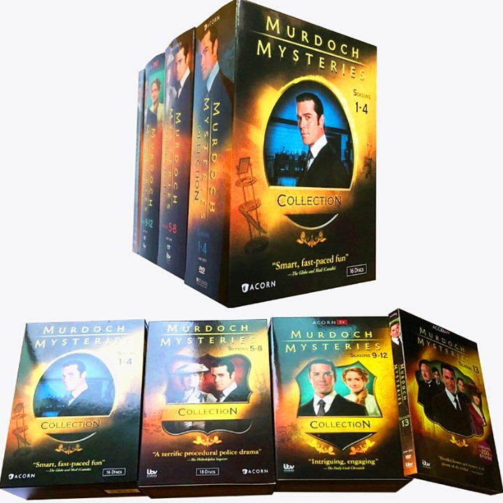 Murdoch Mysteries: Seasons 1-13 The Complete Series DVD Brand New & Sealed