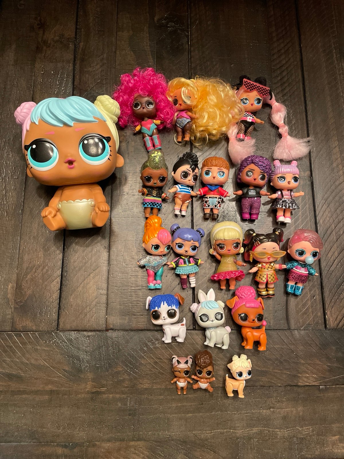 Lol small doll and pet lot