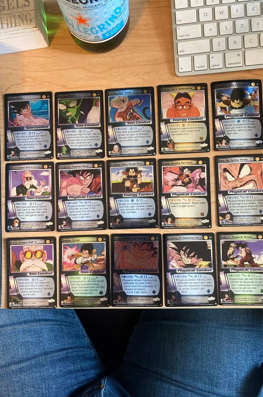 15 holographic saiyan saga cards