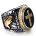 Men's Stainless Steel Christian size 8