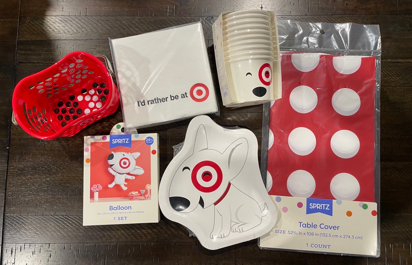 Target Bullseye Party Supplies