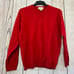 Vintage Eddie Bauer Mens V-Neck 100% Lambswool Sweaters size Medium