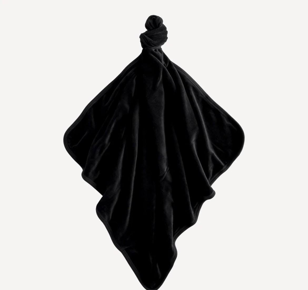 Kate Quinn Black Velour blanket