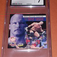 Stone Cold Steve Austin WWF WWE Rookie card cgc 7