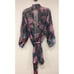Victoria's Secret Vintage Gold Label Sheer Floral Kimono Robe