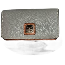 Dooney & Bourke Pebble Leather Phone & CC Case