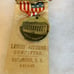Rare 1915 Lincoln Memorial Ladies Citizens Committee Ribbon & Badge