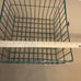 VTG Rustic/Farmhouse Green Wire Shopping Basket w/Handle