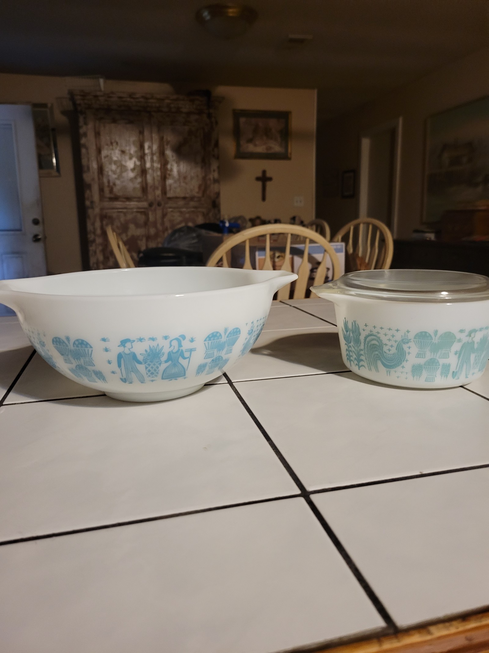Vintage Amish Corning ware