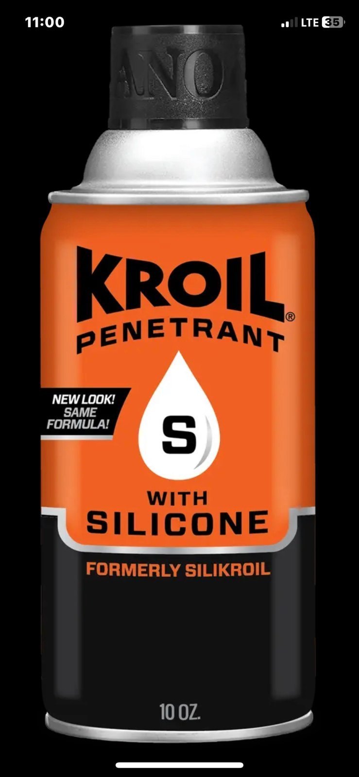 Kroil 10oz can with Silicone, case of 12