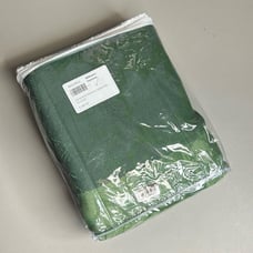 Williams Sonoma Jacquard Filomena Tablecloth Green Floral 70 x 108 NEW Open