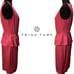 NWT TRINA TURK Hot Sari Pink Kiran Sleeveless Peplum Slip Lined Shift Dress Sz 6