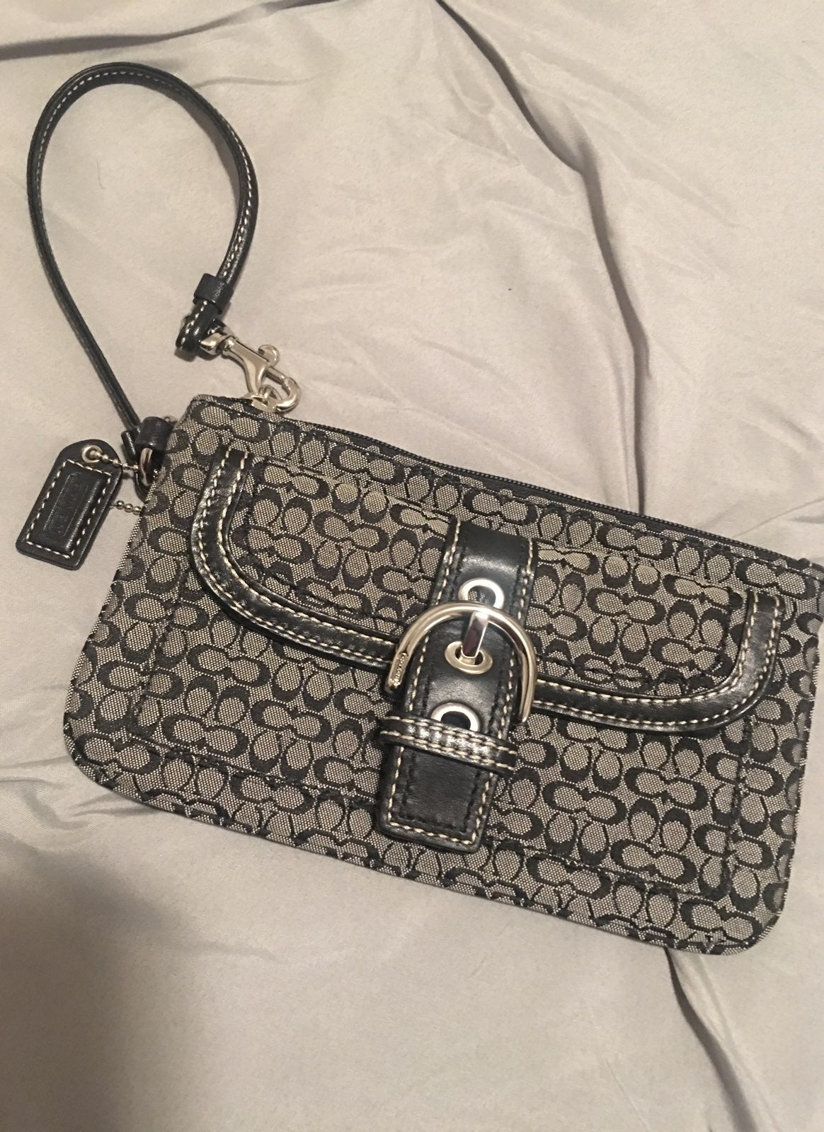 Authentic Coach Wristlet