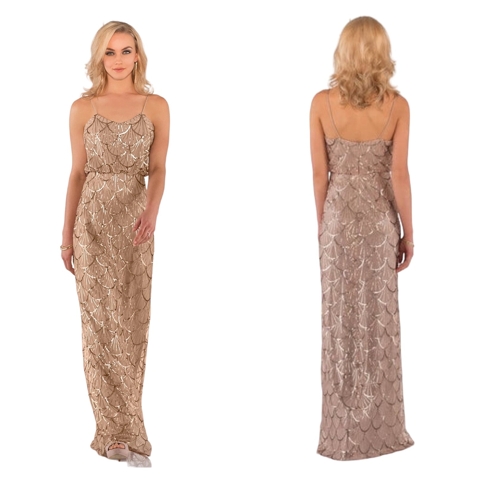 SORELLA VITA Gold Maxi Dresses Mercari