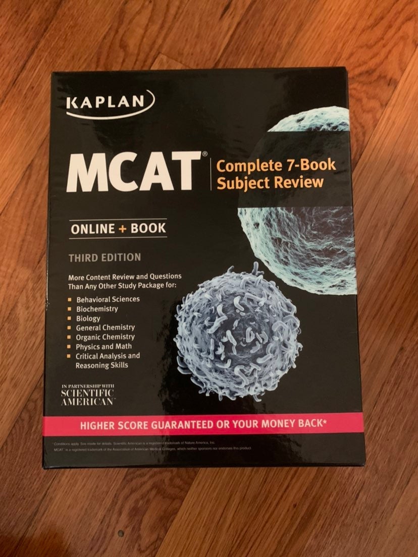 MCAT Kaplan study materials