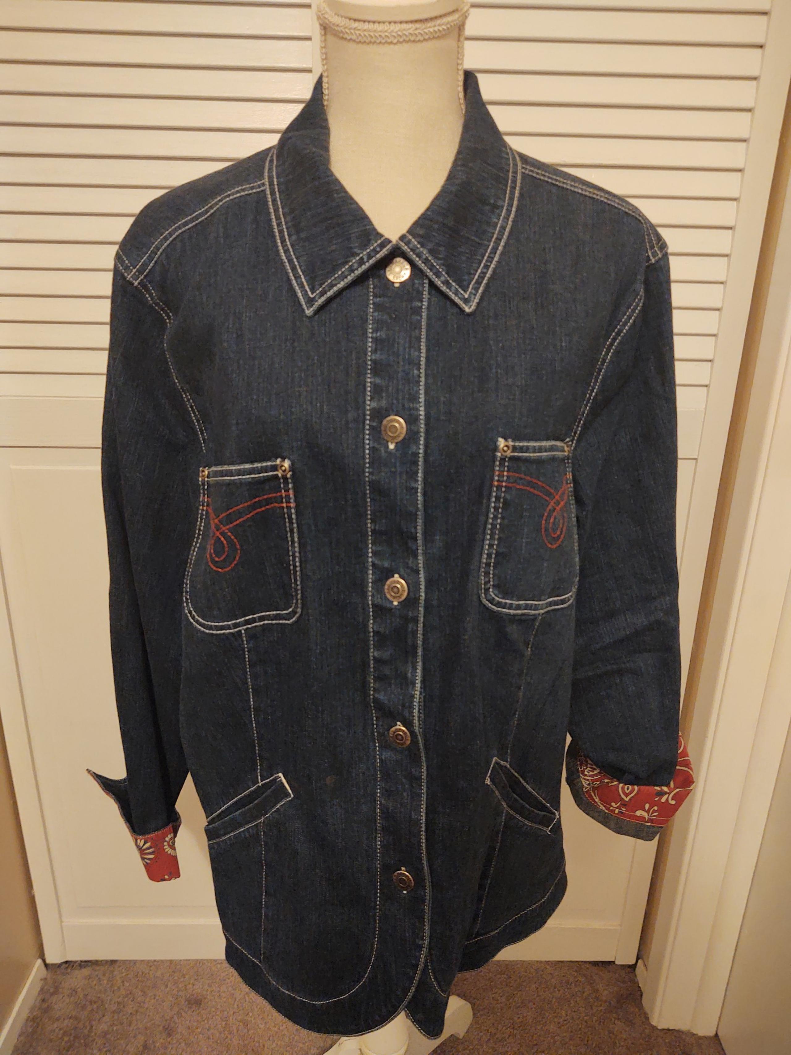 Sag Harbor Plus Size Women's Denim Jacket