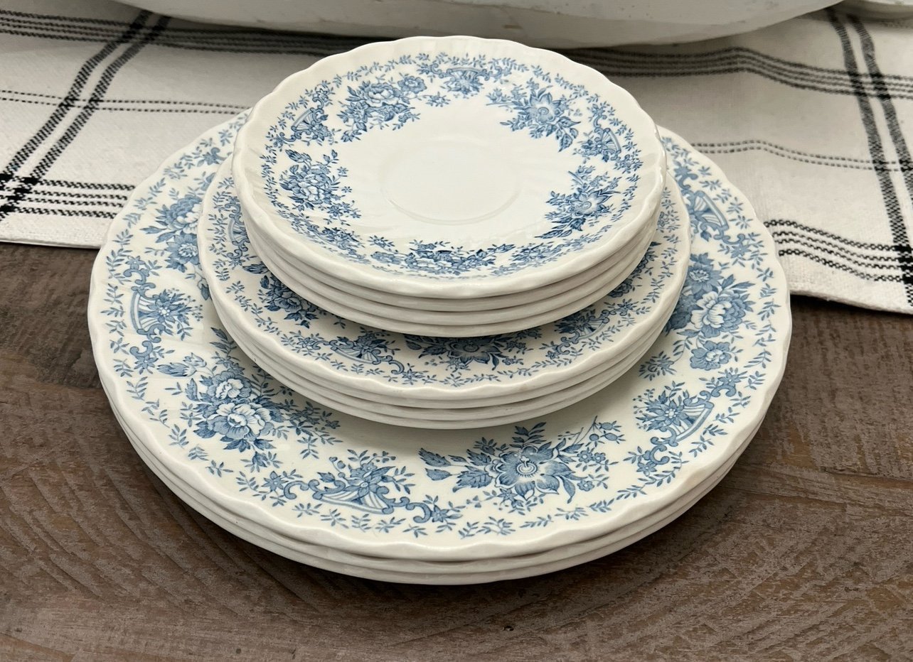 Vintage-Myott Meakin Oriental Garden-Made in England-Set