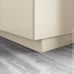 (3)x IKEA kitchen toekick VOXTORP Plinth, high-gloss light beige 703.213.09