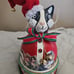 Smithsonian Cat Santa Claws Music Box