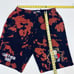 Men IRO-OCHI Break Hearts Sweat Shorts Tie Dye Size 3X