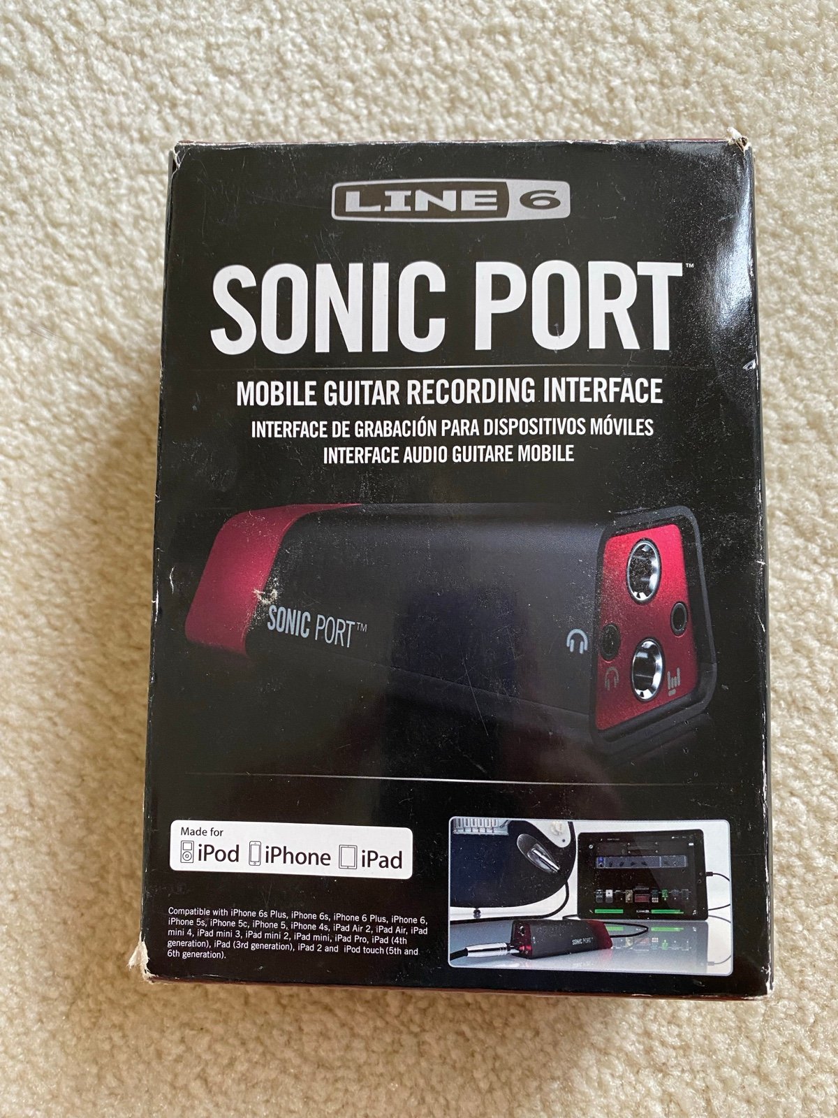 Line 6 sonic port - For Guitar