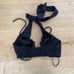 White Fox Boutique Runway Ready Halter Neck Open Back Top in Black