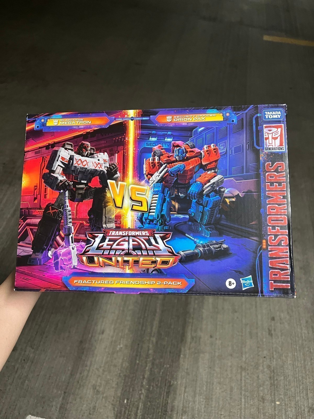 SDCC2024 HASBRO TRANSFORMERS LEGACY VOYAGER CLASS FRACTURED FRIENDSHIP
